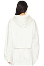 view 3 of 4 Cotton Cropped Sweatshirt in Off White
