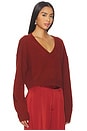 view 2 of 4 Cashmere Sweater in Rust