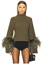view 1 of 4 x REVOLVE Mock Neck Sweater in Olive Green