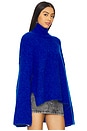 view 2 of 4 Alpaca Silk Oversized Sweater in Electric Blue