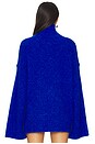 view 3 of 4 Alpaca Silk Oversized Sweater in Electric Blue