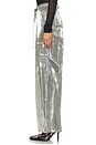 view 3 of 6 Metallic Utility Pant in Steel