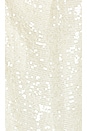 view 5 of 5 Sequin Viscose Low Waisted Trouser in Cream