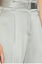view 6 of 6 Satin Belted Pant in Jade