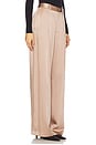 view 2 of 6 Satin Relaxed Pant in Oat