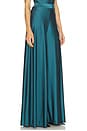 view 2 of 6 Shine Jersey Wide Leg Pant in Dark Teal