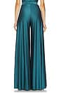 view 4 of 6 Shine Jersey Wide Leg Pant in Dark Teal