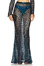 view 1 of 6 Net Paillette Maxi Skirt in Oz