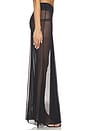 view 3 of 6 Ruched Maxi Skirt in Black