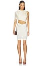 view 5 of 6 x REVOLVE Jersey Mini Skirt in Cream
