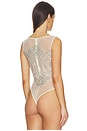 view 4 of 6 x REVOLVE Mosaic Embroidered Bodysuit in Cream