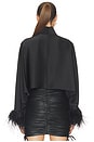 view 3 of 4 x REVOLVE Lightweight Satin Caftan Top in Black