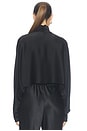 view 4 of 4 SATIN CAFTAN トップ in Black