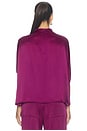 view 4 of 4 SATIN CAPE  Tシャツ in Berry