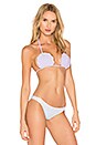 view 2 of 4 Pixie Bikini Top in Ariel