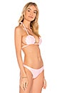 view 2 of 4 Pixie Bikini Top in Cotton Candy