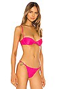 view 2 of 4 HAUT DE MAILLOT DE BAIN in Hot Pink