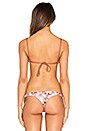 view 4 of 5 Moon Lover Reversible Bikini Top in Daisy & Sandy