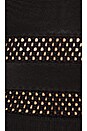 view 4 of 4 Mesh Cutout Midi Dress in Black