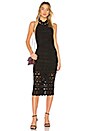view 1 of 3 Irina Halter Dress in Black