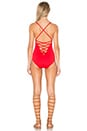 view 4 of 4 Dita Swimsuit in Scarlet