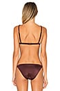 view 3 of 4 TOP BIKINI SABINA in Oxblood
