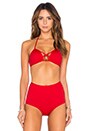view 1 of 4 HAUT DE MAILLOT DE BAIN GIA in Scarlet