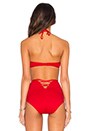 view 3 of 4 HAUT DE MAILLOT DE BAIN GIA in Scarlet
