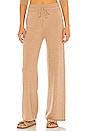 view 1 of 4 Palermo Cashmere Wide Leg Pant in Camel