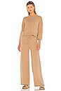 view 4 of 4 Palermo Cashmere Wide Leg Pant in Camel