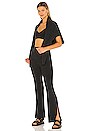 view 4 of 4 Lodi Ribbed Knit Pant in Dark Shadow