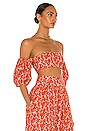 view 2 of 4 Cropped Top in Orange