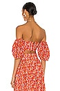 view 3 of 4 Cropped Top in Orange