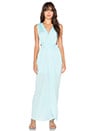 view 1 of 3 Allure Grecian Maxi Dress in Mint