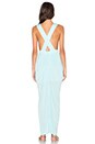 view 3 of 3 Allure Grecian Maxi Dress in Mint
