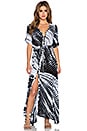 view 1 of 5 Amaifi Maxi Dress in Black Tie Dye
