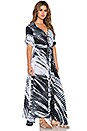 view 2 of 5 Amaifi Maxi Dress in Black Tie Dye