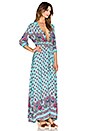 view 2 of 4 VESTIDO ORACLE MAXI in Turquoise