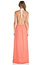view 3 of 3 Isla Twist Halter Maxi Dress in Coral