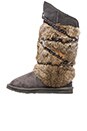 view 5 of 5 Rabbit Atilla Fur Boot in Grey