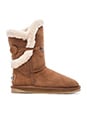 view 1 of 5 Nordic Shearling Short Boot in Chestnut