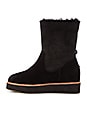 view 5 of 5 BOTTINES EN MOUTON RETOURNÉ BUSHMILL in Black Suede