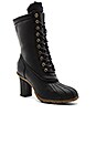 view 2 of 5 Havea Tall Heels with Shearling Lining in Black & Black