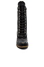 view 4 of 5 Havea Tall Heels with Shearling Lining in Black & Black