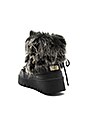 view 3 of 5 Casper Booties with Faux Fur in Black
