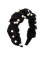 view 3 of 4 Amalia Headband in Black