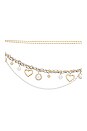 view 2 of 2 Jane Chain Belt in Gold Silver