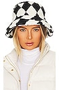 view 1 of 3 Penelope Bucket Hat in Black White