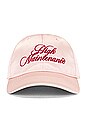 view 2 of 3 High Maintenance Hat in Pink