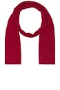 view 2 of 3 Emberly Knit Scarf in Red